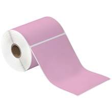Pink Desktop Direct Thermal Label