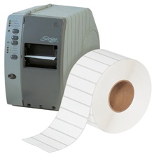 White Removable Thermal Transfer Labels