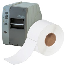 White Thermal Transfer Labels