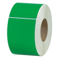 Dark Green Thermal Transfer Labels