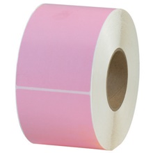 Pink Thermal Transfer Labels