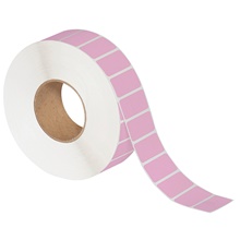 Pink Thermal Transfer Labels