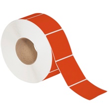 Red Thermal Transfer Labels