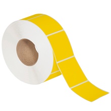 Yellow Thermal Transfer Labels