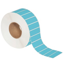 Blue Thermal Transfer Labels