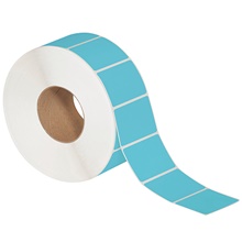Blue Thermal Transfer Labels
