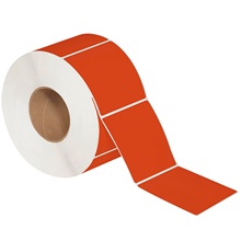 Red Thermal Transfer Labels