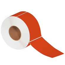 Red Thermal Transfer Labels