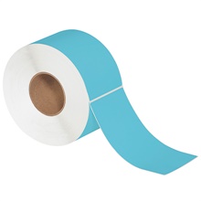 Blue Thermal Transfer Labels