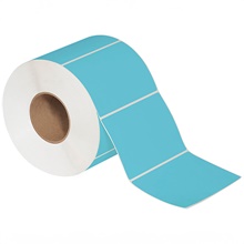 Blue Thermal Transfer Labels