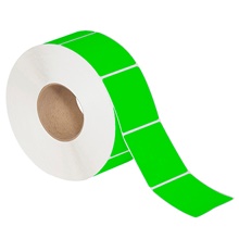 Fluorescent Green Thermal Transfer Labels