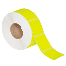 Fluorescent Yellow Thermal Transfer Labels
