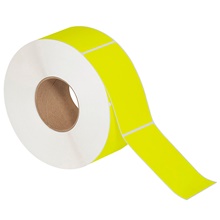 Fluorescent Yellow Thermal Transfer Labels