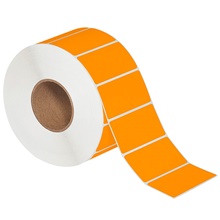 Fluorescent Orange Thermal Transfer Labels
