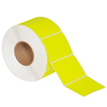 Fluorescent Yellow Thermal Transfer Labels