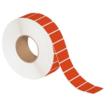 Red Direct Thermal Labels