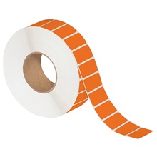 Orange Direct Thermal Labels