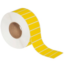 Yellow Direct Thermal Labels