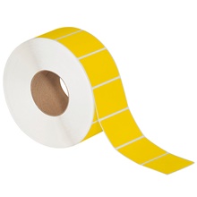Yellow Direct Thermal Labels