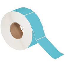 Blue Direct Thermal Labels