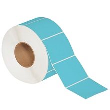Blue Direct Thermal Labels