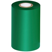 ' Green Thermal Transfer Ribbons- Wax/Resin