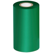 ' Green Thermal Transfer Ribbons- Wax/Resin