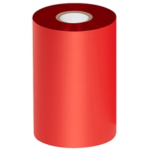 ' Red Thermal Transfer Ribbons- Wax/Resin