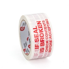 "Stop If Seal Is Broken" (18 Pack) Tape Logic® Messaged Carton Sealing Tape