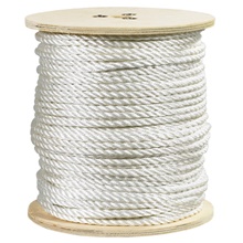 1/2", 5 White Twisted Rope