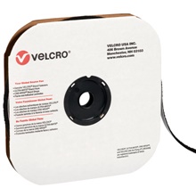 1/' - Hook - Black VELCRO® Brand Tape - Individual Strips