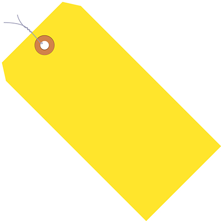 13 Pt. Shipping Tags - Colors - Pre-Wired