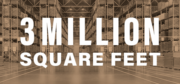 3 Million Square Feet