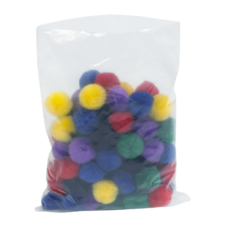 Everywhere Essentials Flat Poly Bags - 1 Mil