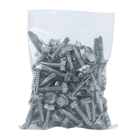 Everywhere Essentials Flat Poly Bags - 3 Mil