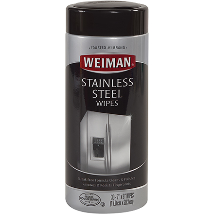 Stainless steel wipes