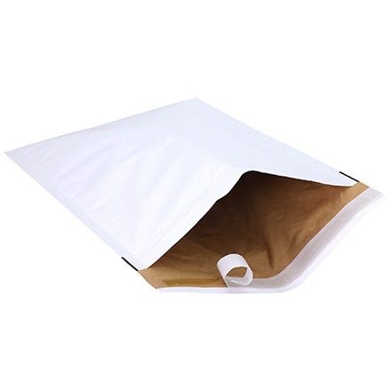 6 x 10" White #0 Self-Seal Padded Mailers