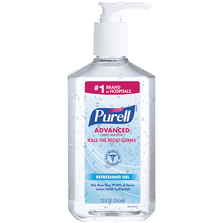 Pump hand sanitizer
